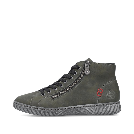 Rieker Ladies Boots N0921-54 forest green