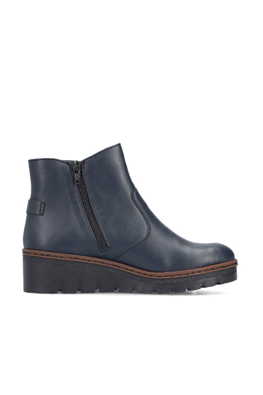 Rieker Ladies Boots X9164-14 in Blue