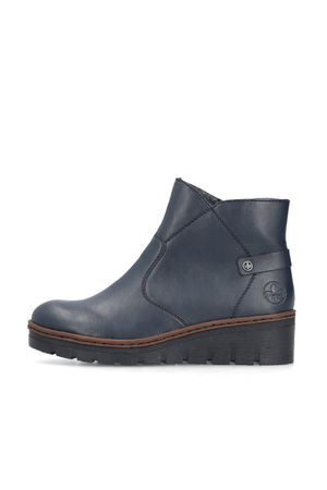 Rieker Ladies Boots X9164-14 in Blue