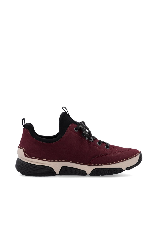 Rieker ladies sneaker 45973-36 bordeaux