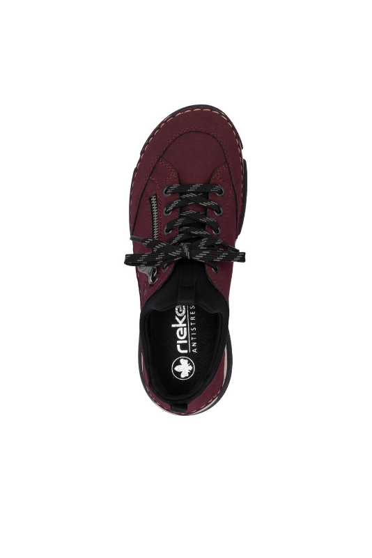 Rieker ladies sneaker 45973-36 bordeaux