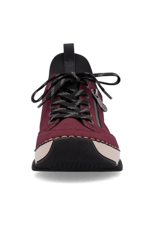 Rieker ladies sneaker 45973-36 bordeaux