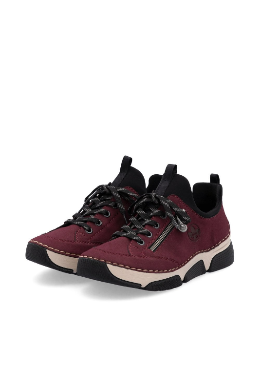 Rieker ladies sneaker 45973-36 bordeaux