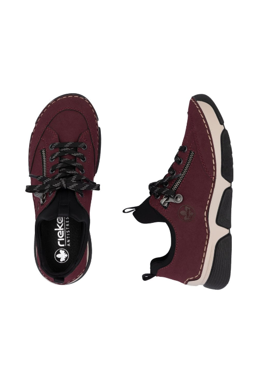 Rieker ladies sneaker 45973-36 bordeaux