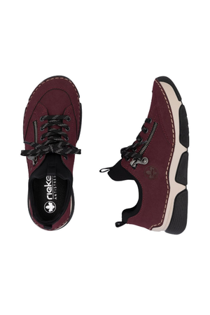Rieker ladies sneaker 45973-36 bordeaux