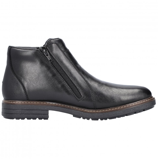 Rieker Mens Casual boots 33160-00 in black