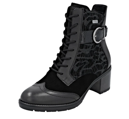 Remonte D2A77-02 in Black
