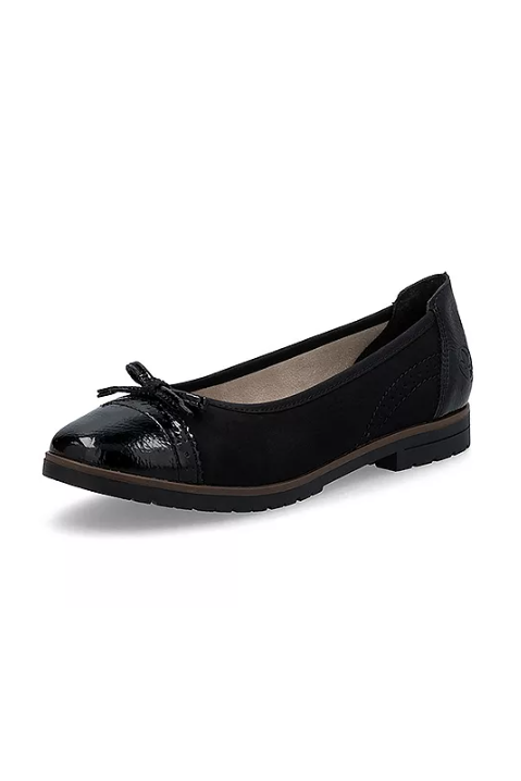 Rieker Ladies Shoes 45358-00 black pump
