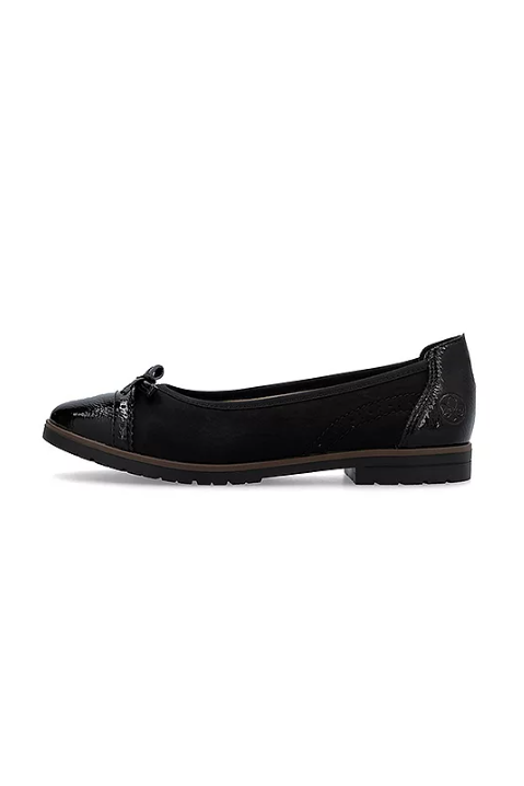 Rieker Ladies Shoes 45358-00 black pump