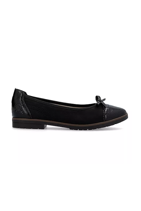 Rieker Ladies Shoes 45358-00 black pump