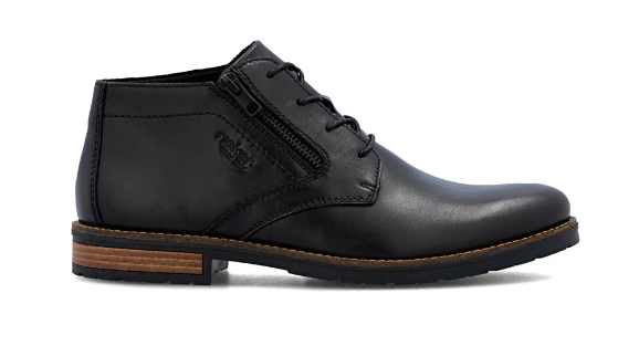 Rieker Mens Boot 14609-00 in Black