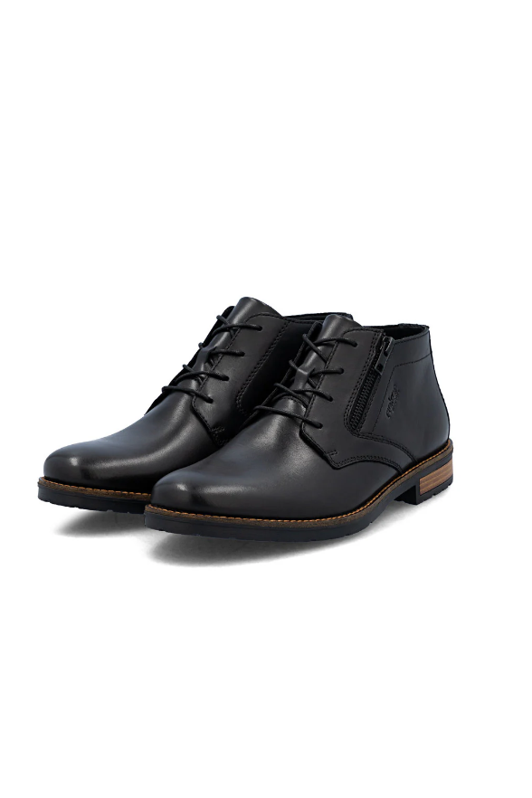 Rieker Mens Boot 14609-00 in Black