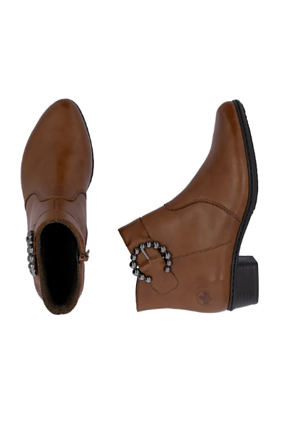 Rieker Ladies Boots Y0797-24 in brown