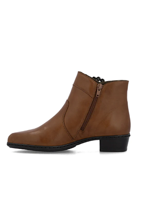 Rieker Ladies Boots Y0797-24 in brown