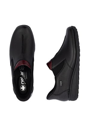 Rieker Ladies Shoes 47253-00 in Black
