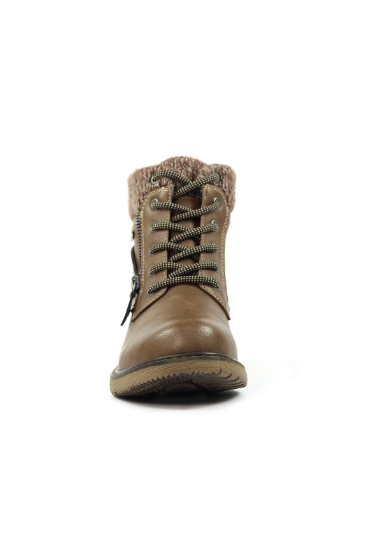 Lunar Benson III Taupe Waterproof Ankle Boot GLB090