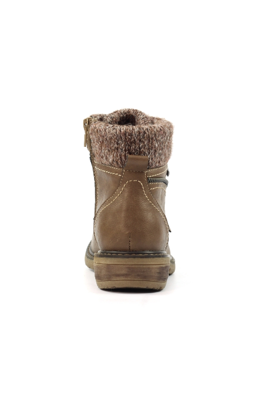 Lunar Benson III Taupe Waterproof Ankle Boot GLB090