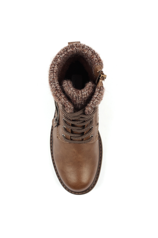 Lunar Benson III Taupe Waterproof Ankle Boot GLB090