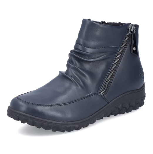 Rieker Ladies Boots 59585-14 in Blue