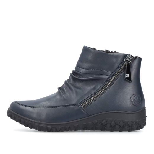 Rieker Ladies Boots 59585-14 in Blue