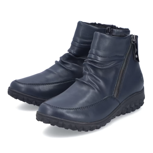 Rieker Ladies Boots 59585-14 in Blue