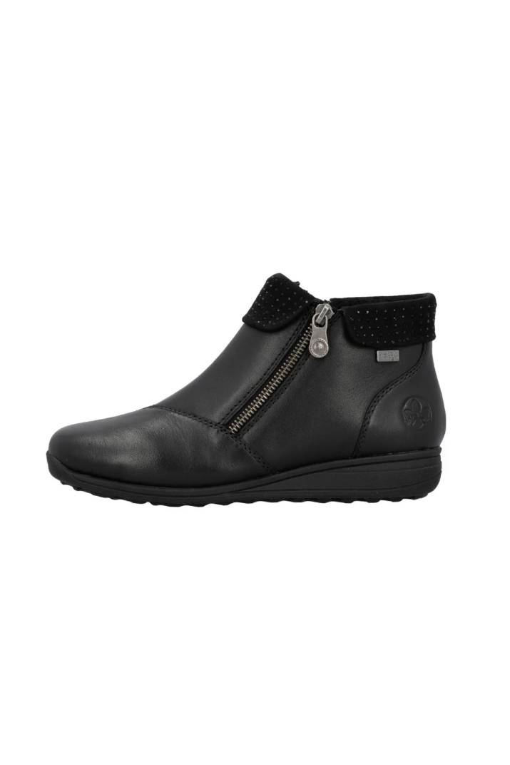 Rieker Ladies Boots 47252-00 in Black