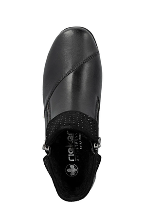 Rieker Ladies Boots 47252-00 in Black