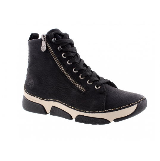 Rieker Ladies Boots 45920-01 in Black