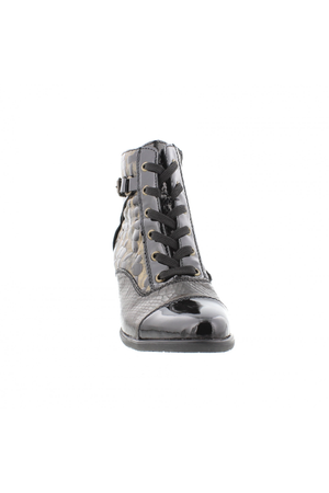 Rieker Ladies Boots Y2032-00 in Black combi