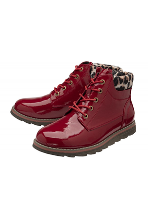 Lotus Women's Naomi Boot Red/Leopard