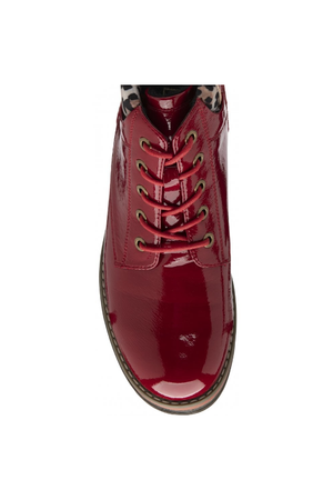 Lotus Women's Naomi Boot Red/Leopard