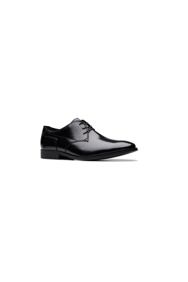 Clarks Paulton Lace in Black Leather