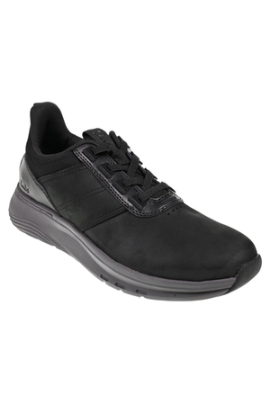 Clarks Motion Trek LX in Black leather