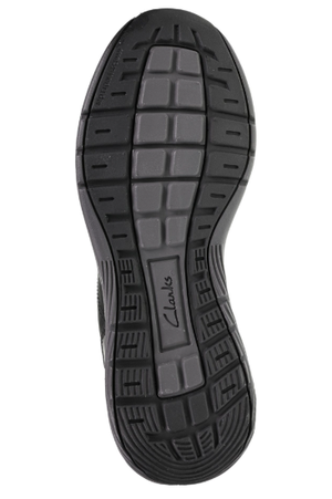 Clarks Motion Trek LX in Black leather