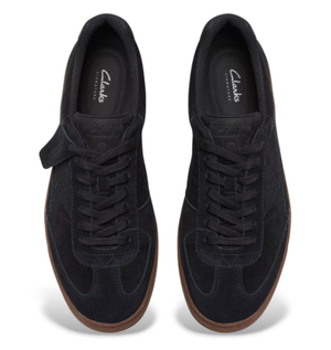 Clarks CraftRally Ace in Black suede