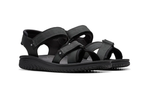 Clarks Wesley Shore in Black leather