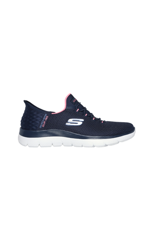 Skechers Slip-ins: Summits - Diamond Dream 150123 in Navy/Pink