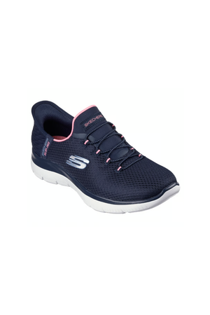 Skechers Slip-ins: Summits - Diamond Dream 150123 in Navy/Pink