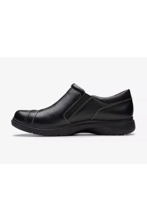 Clarks Certina Pure in Black leather