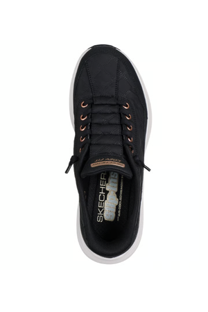 Skechers Slip-ins: Contour Foam 150413 in Black/Rose gold