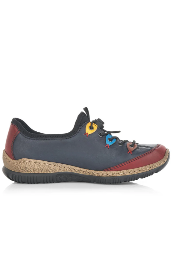 Rieker ladies Shoes N3271-35 navy multi