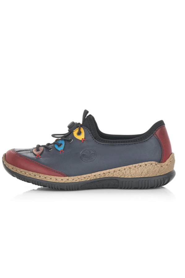 Rieker ladies Shoes N3271-35 navy multi