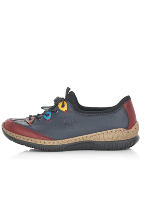 Rieker ladies Shoes N3271-35 navy multi