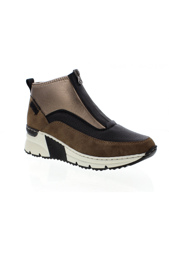 Rieker Ladies Boots N6352-25 brown black