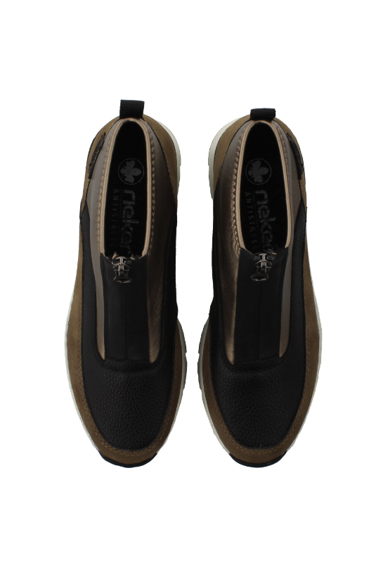 Rieker Ladies Boots N6352-25 brown black