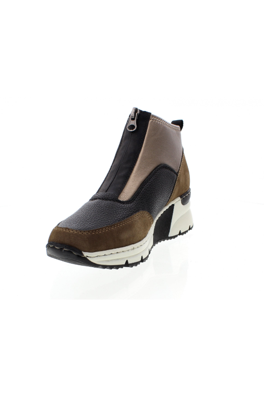Rieker Ladies Boots N6352-25 brown black
