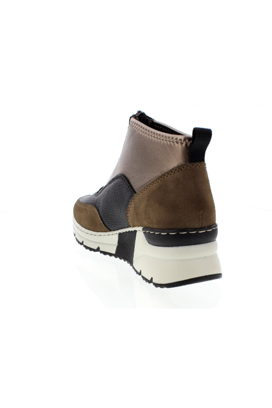 Rieker Ladies Boots N6352-25 brown black