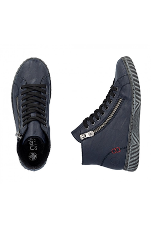 Rieker Ladies Boots N0921-14 navy