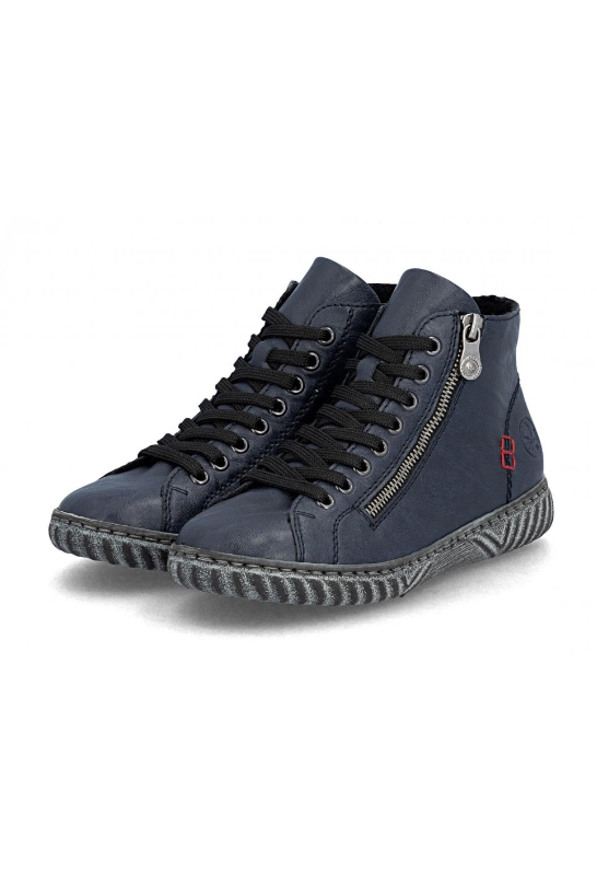 Rieker Ladies Boots N0921-14 navy
