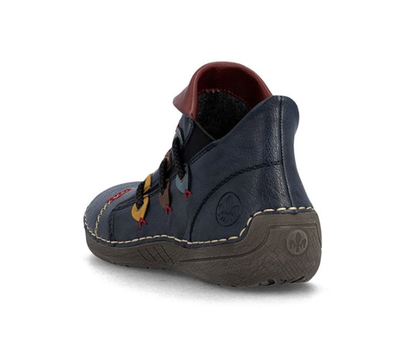 Rieker Ladies Boots 72581-14 ocean